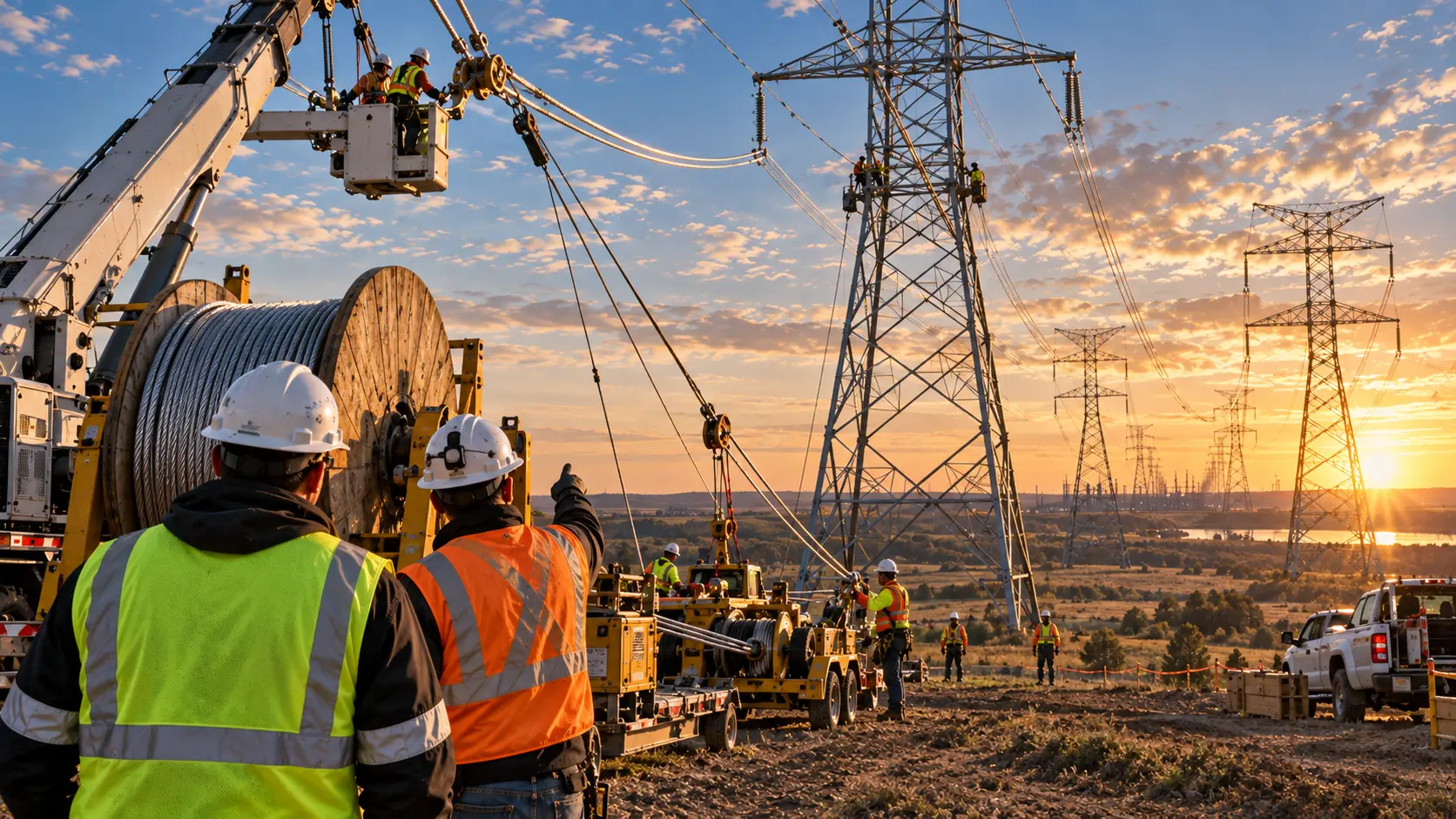 Power delivery construction staffing and workforce solutions