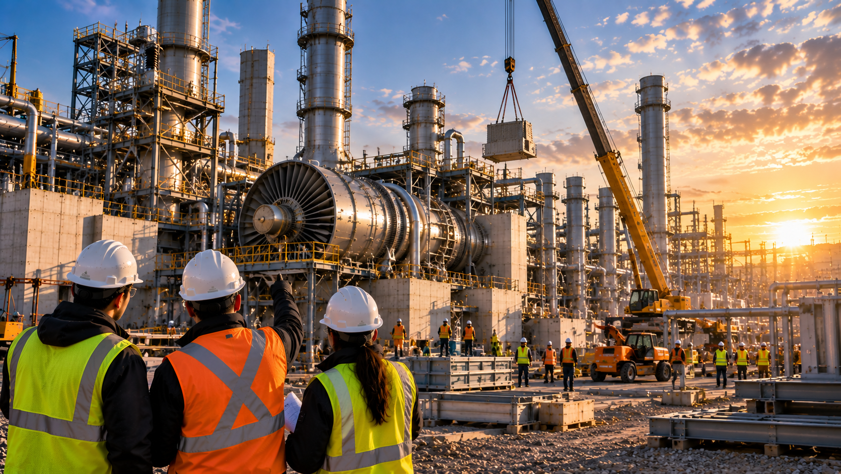 Power generation and gas turbine construction workforce